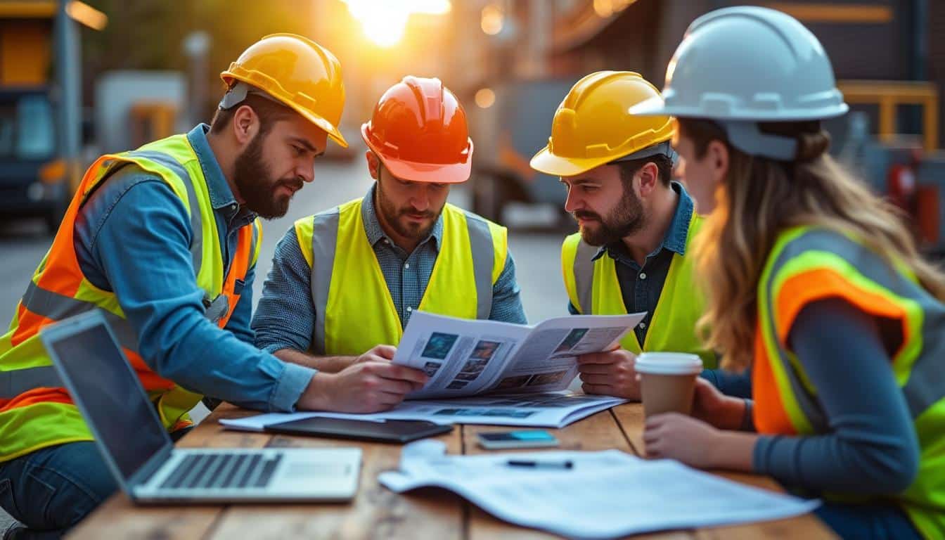 Illustration: Comment le BTP Mag accompagne les professionnels du secteur du bâtiment et des travaux publics