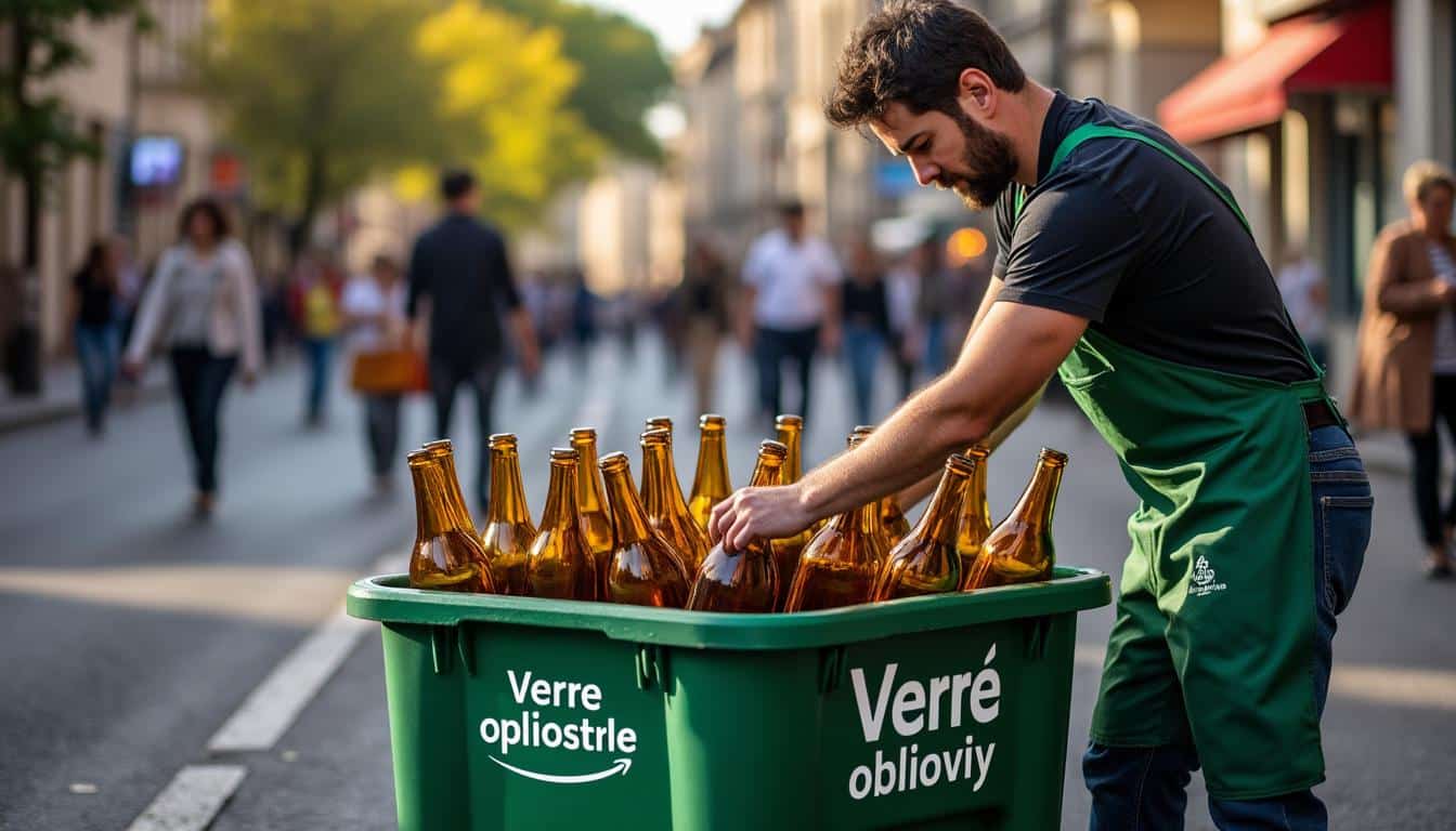 Illustration: Comprendre le tri du verre et son importance à Lyon