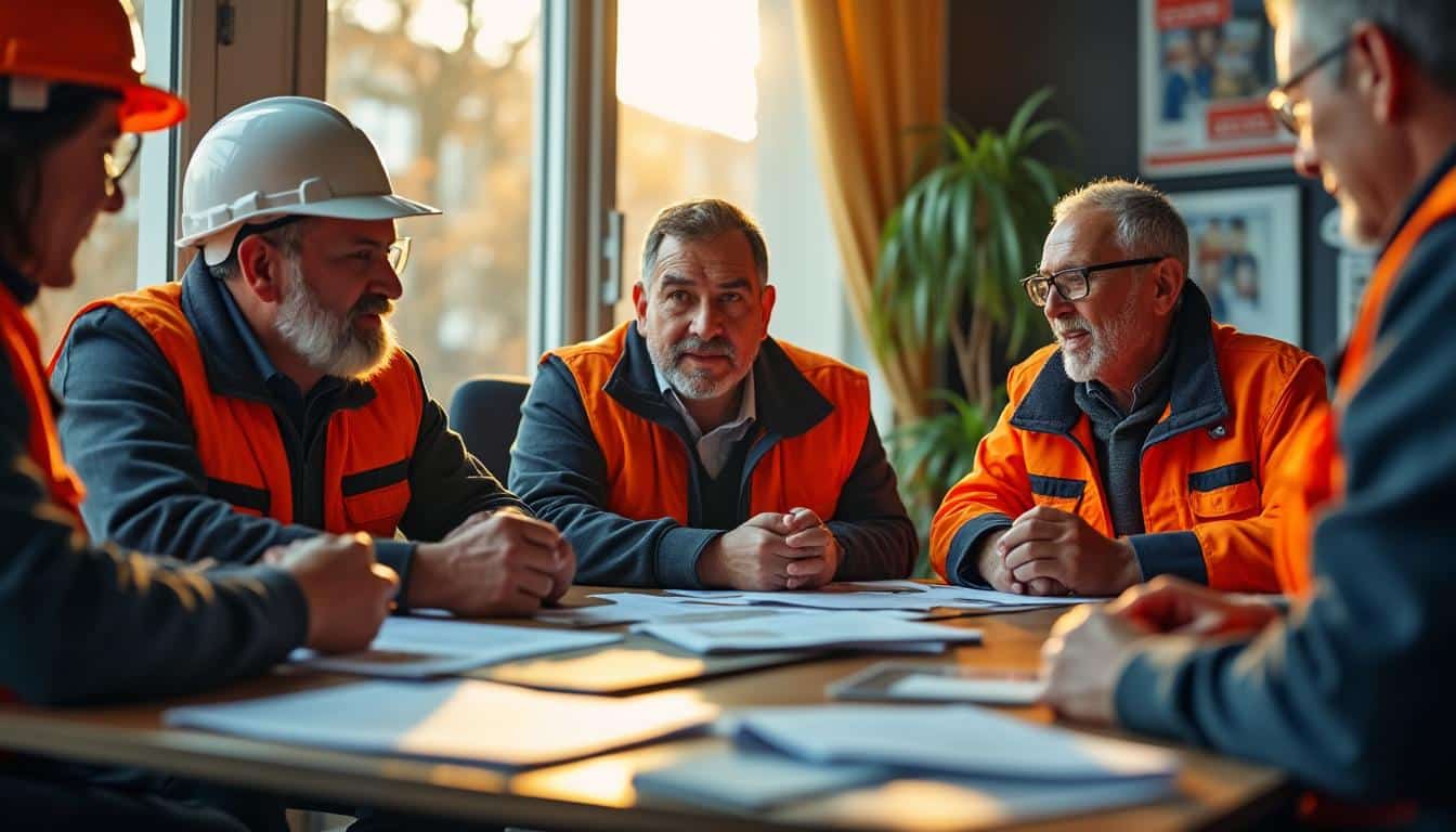 Illustration: Les régimes obligatoires de retraite auxquels les professionnels du BTP cotisent