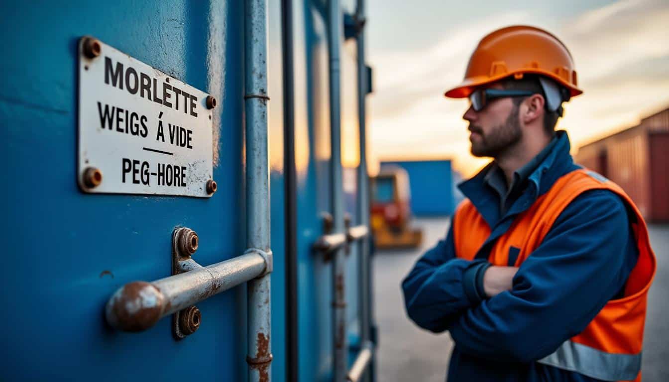 Illustration: Comprendre les bases du poids d’un conteneur maritime