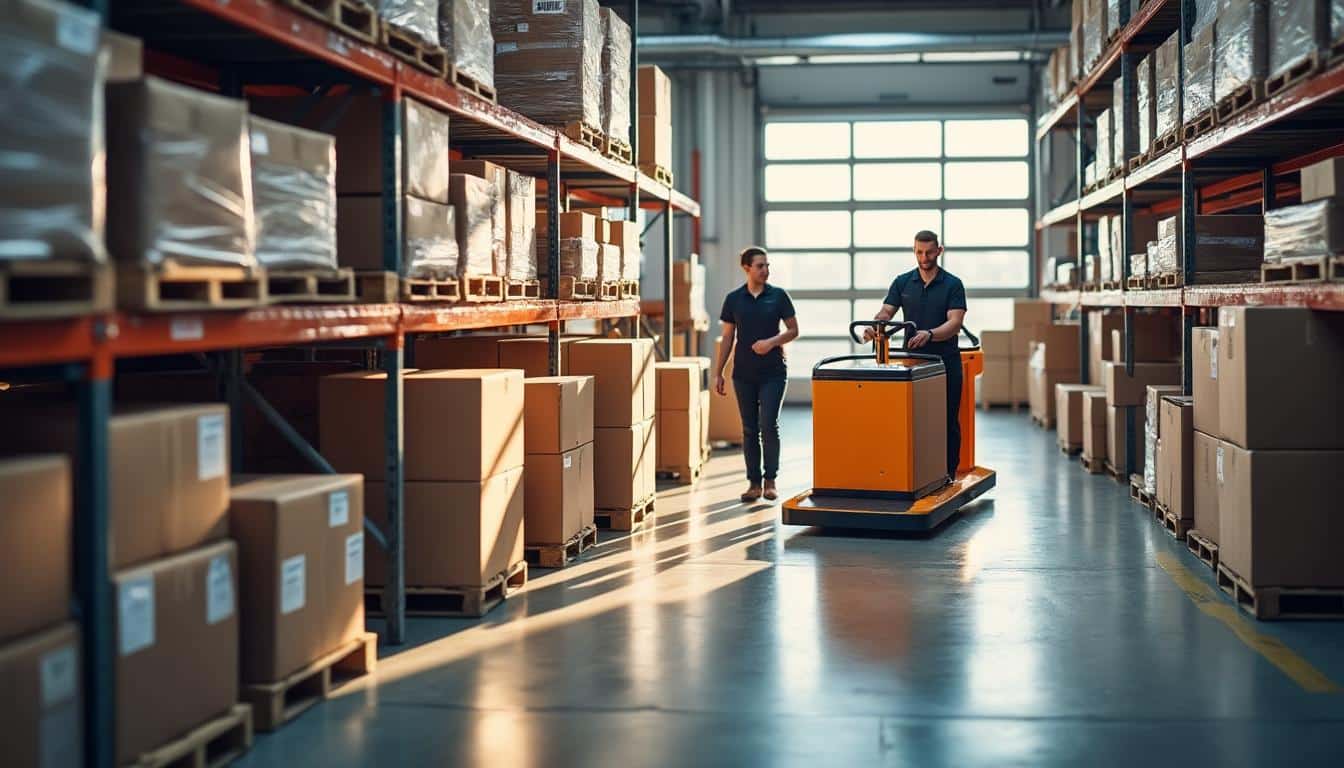 Illustration: Comment fonctionnent les prestations de la logistique dans une entreprise ?