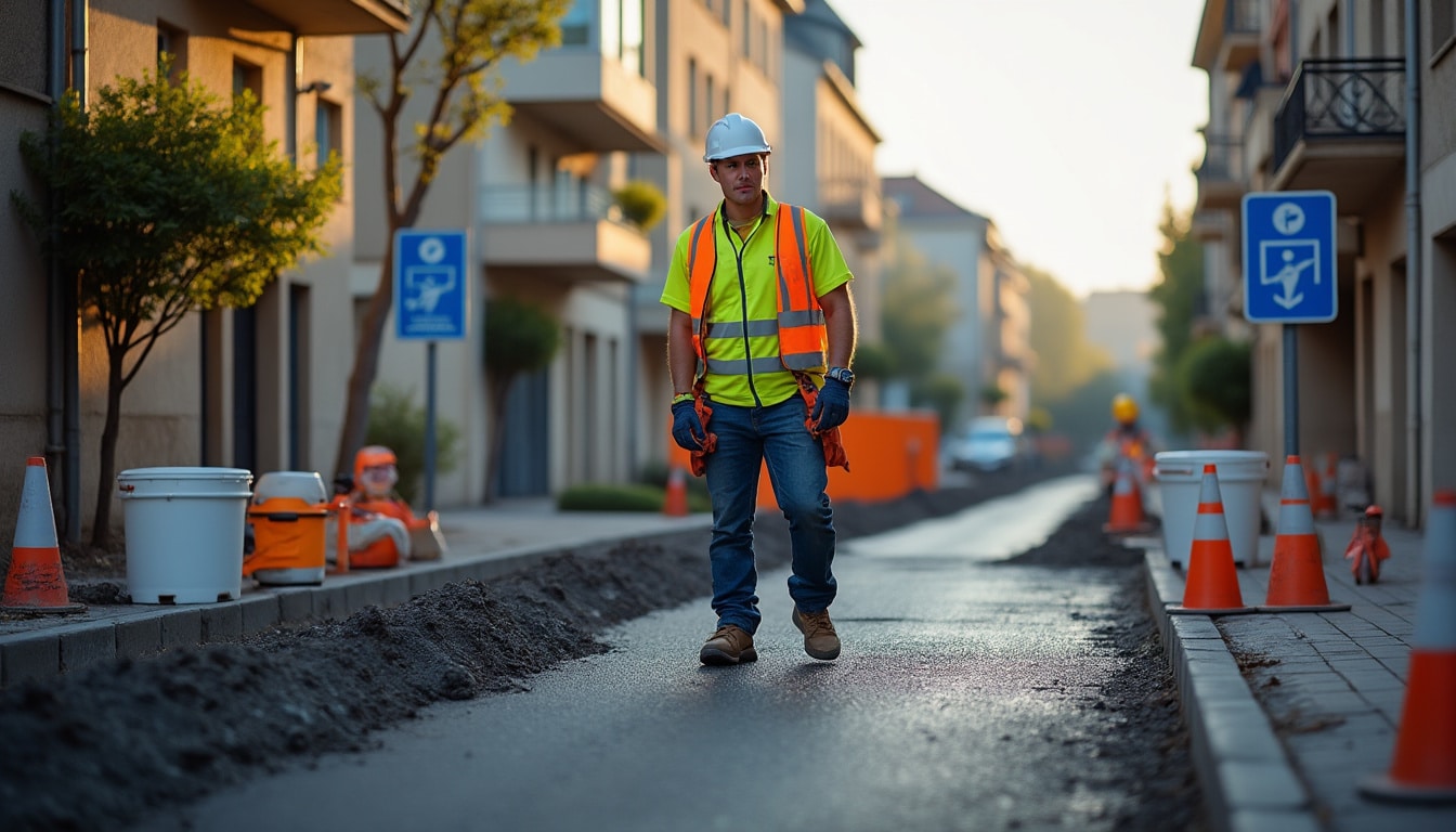 Illustration: Comprendre à quelle heure les travaux peuvent légalement commencer selon la réglementation française