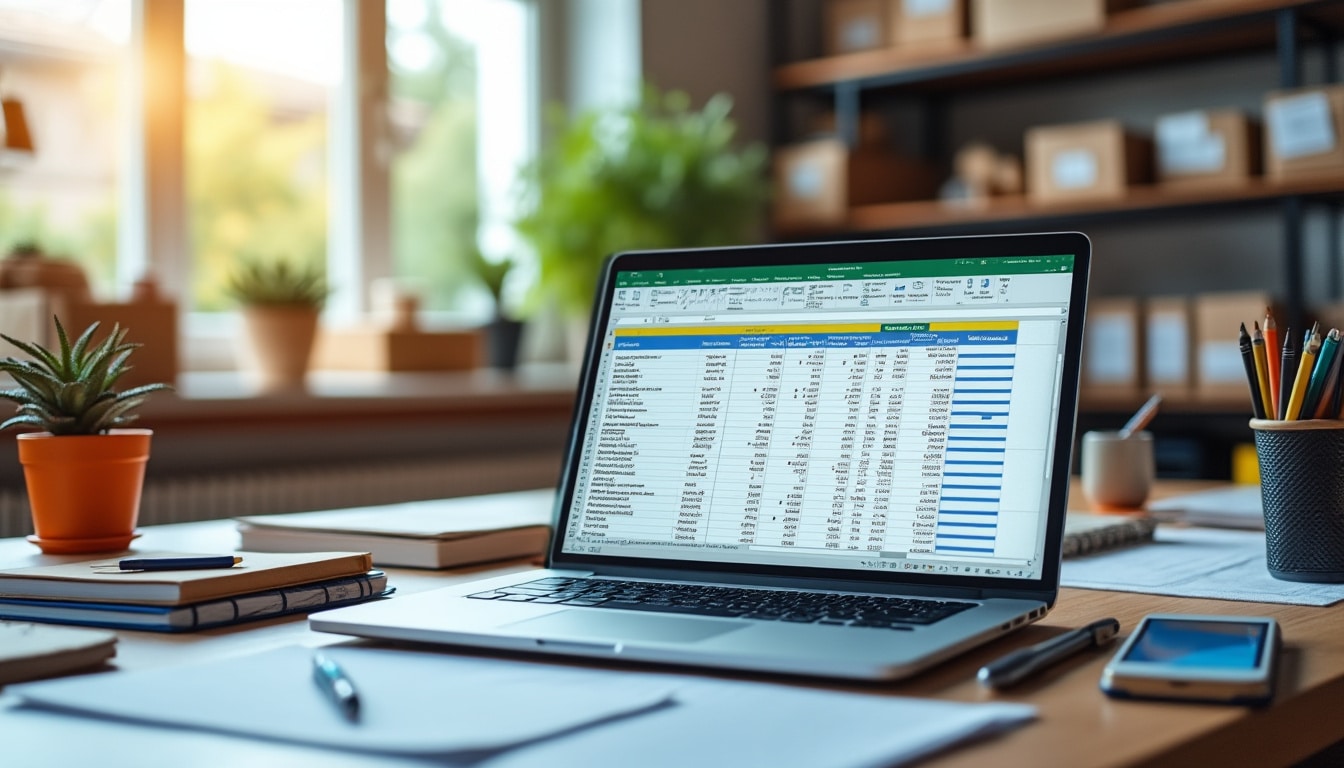 Illustration: Comprendre l’importance d’un tableau de gestion des stocks dans Excel