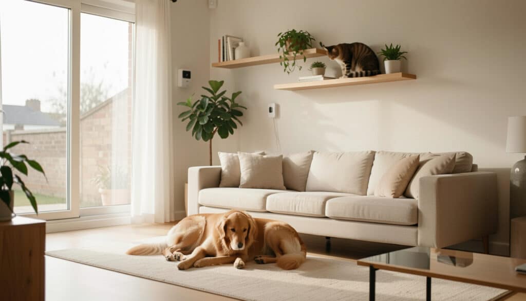 Quelle alarme choisir avec un animal de compagnie ?