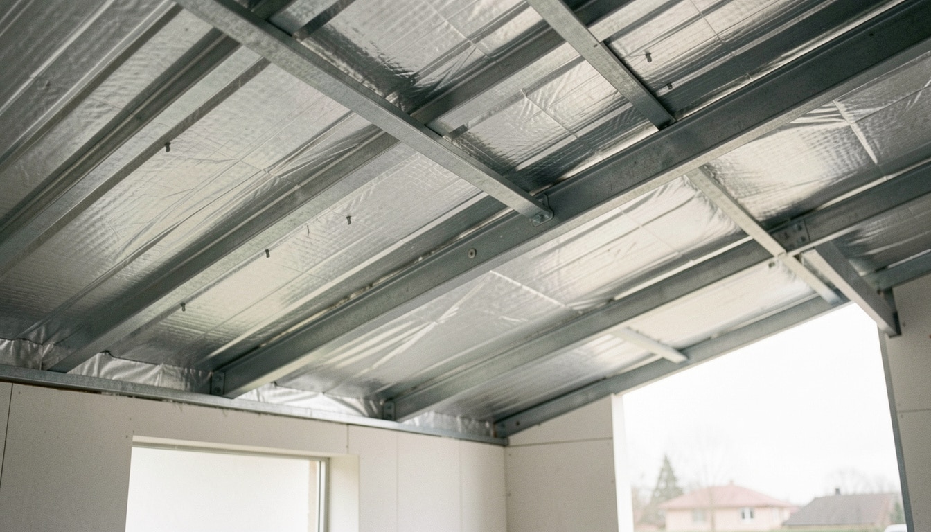 Film anti-condensation sous bac acier : bien le choisir