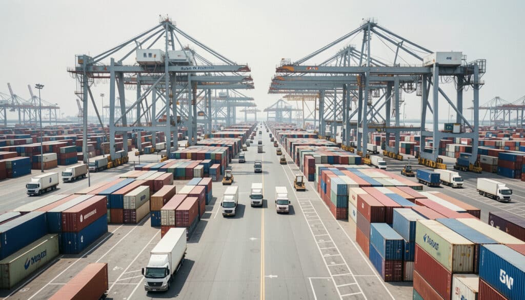 Ports à conteneurs : rôle, fonctionnement et classement